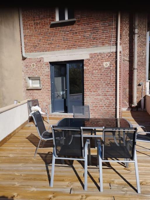 Apartament Agreable Maison Avec Parking Gratuit Amiens Zewnętrze zdjęcie